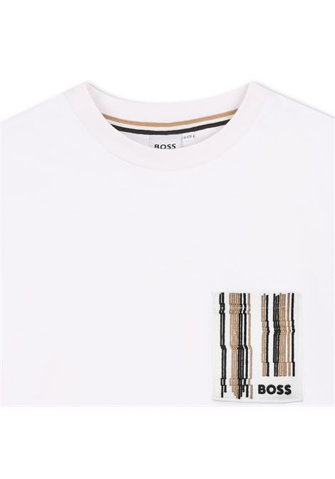 T-shirt con stampa HUGO BOSS KIDS | J5297510P